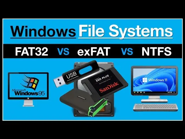Pendrive: FAT32, NTFS, exFAT? Poznaj najlepszy system dla siebie.