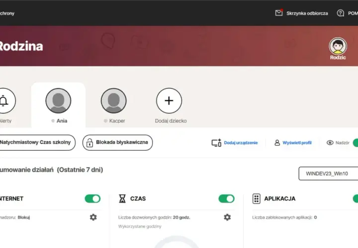Kontrola rodzicielska: Zablokuj strony przed dziećmi krok po kroku