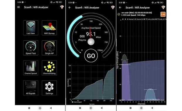 aplikacje do analizy wifi na różnych platformach